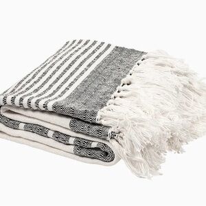 NEW Uncommon James black and white throw bracelet